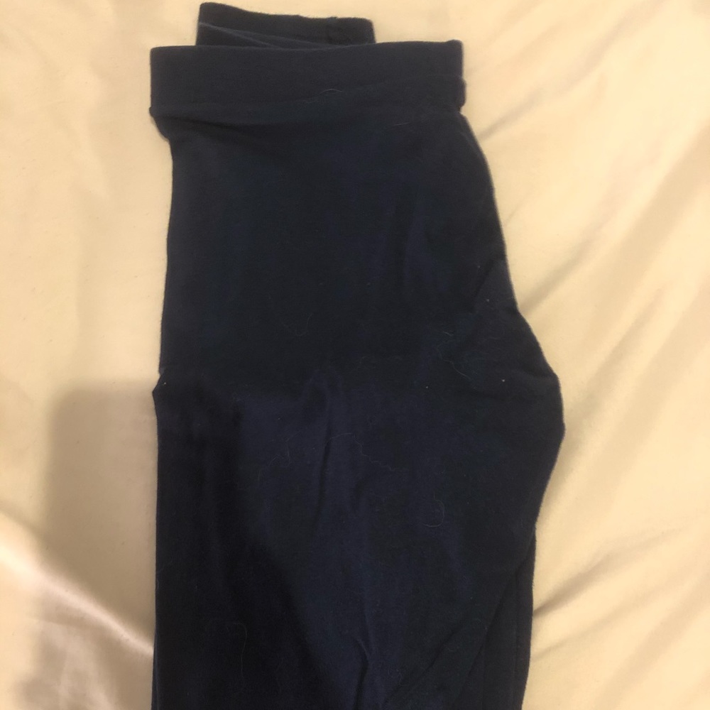Lauren Conrad navy blue leggings